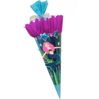 Schultüte Bastelset Meerjungfrau von Prell, inkl. Schulstarterpaket GRATIS