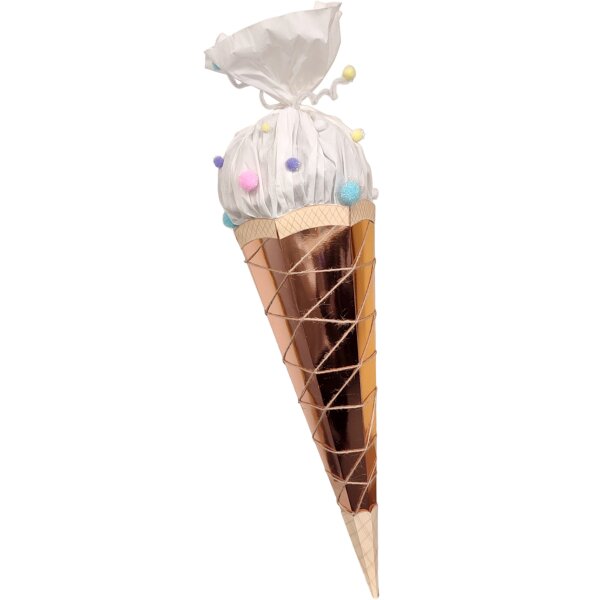 Schultüte Bastelset Eiswaffel von Prell, inkl. Schulstarterpaket GRATIS