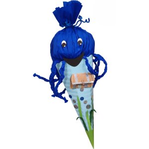 Schultüte Bastelset Oktopus von Prell, inkl....