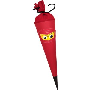 Schultüte Bastelset Ninja rot von Prell, inkl....