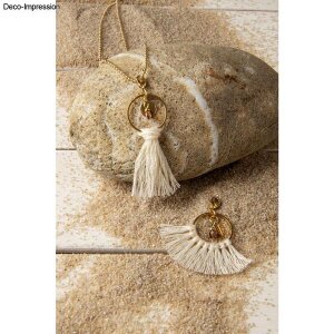 BP Kette Golden Summer, 1Kette (60cm) m. 2 Anh&auml;ngern, Set 1St&uuml;ck