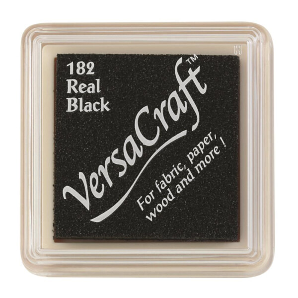 Stempelkissen Versacraft, Stempelfläche 2,5x2,5cm, schwarz