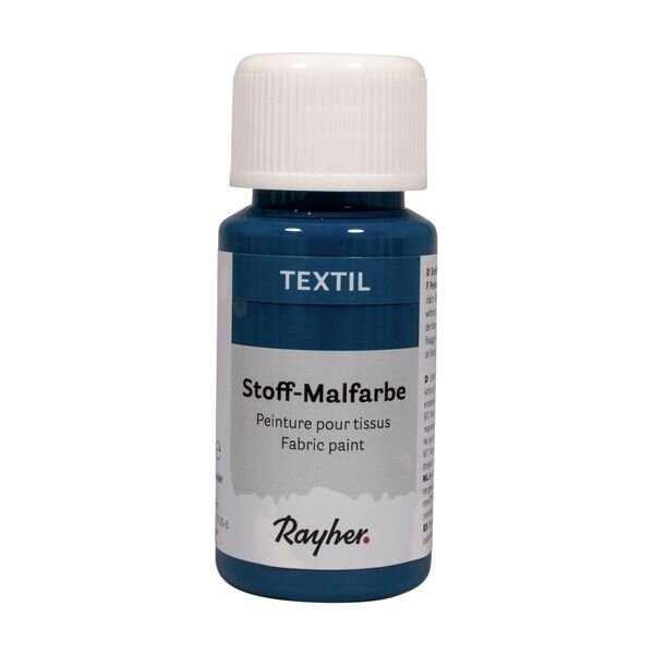 Textil Stoffmalfarbe, Flasche 50ml, türkis