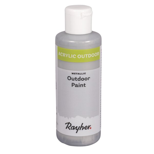 Outdoor Paint Acrylfarbe Metallic