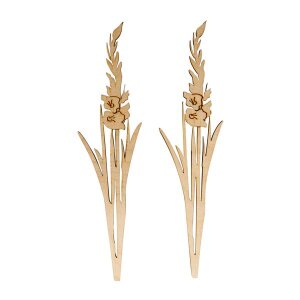 Holzstecker Gladiole, FSC Mix Credit, 20cm, SB-Btl....