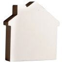 MDF Symbol Haus, FSC 100%, 11x2x11cm, weiß