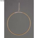 Bambus Ring m. Kordelaufhänger, 18cm ø, zum Hängen, natur