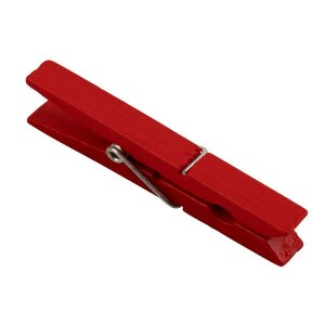 Holz W&auml;scheklammern, FSC 100%, 7,2cm, sortiert, SB-Btl. 18St&uuml;ck, bunt