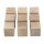 Holz Würfel, FSC 100%, 4,5x4,5x4,5cm, Box 9Stück, natur