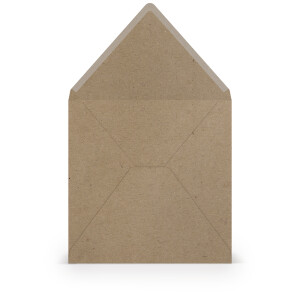 Paperado Umschl&auml;ge quadr.,FSC Mix Credit, 164x164mm, 120g/m2, Beutel 5St&uuml;ck, R&ouml;ssler Nr. 1103040062, kraft