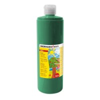 Fingermalfarbe dunkelgrün, 750 ml, von Eberhard Faber