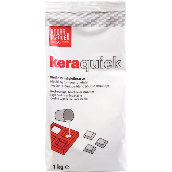 Gießmasse keraquick weiß 1 kg