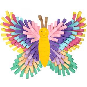 Bastelset Schmetterling von Prell, 5 Stück