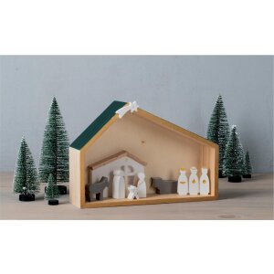 Silikongie&szlig;form Mini Krippe