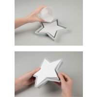 Silikongießform Kerzenständer Stern