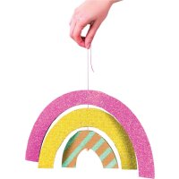 BIO Glitter Mix Rainbow M, 5 Tuben