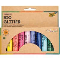 BIO Glitter Mix Rainbow L, 10 Tuben