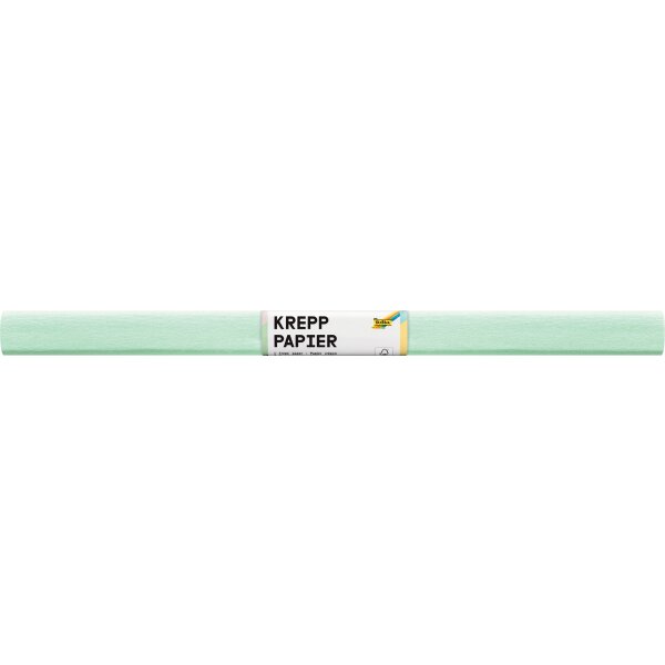 Krepppapier / Feinkrepp mint 10 Rollen, 50 x 250 cm