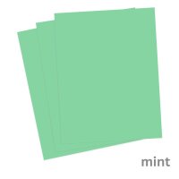Tonkarton DIN A4 1 Blatt mint 220 g/qm