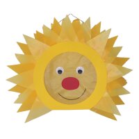 Laternen Bastelset Sonne von Prell, 4 Stück