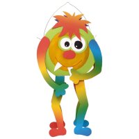 Laternen Bastelset Monster von Prell, 4 Stück