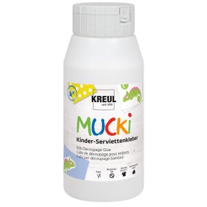 MUCKI Kinder Serviettenkleber, 750 ml