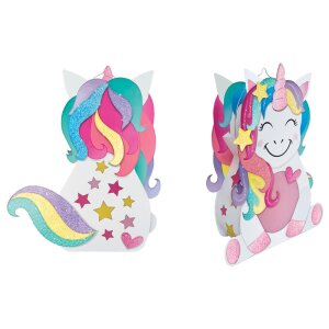 Laternen Bastelset Einhorn, 1 Stück