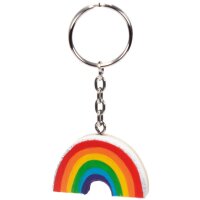 Schlüsselanhänger Regenbogen, 24 Stück