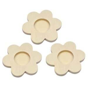 Teelichthalter Blume, 3er Set