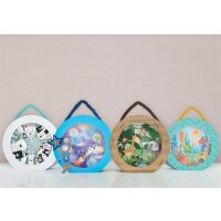 Laternenzuschnitte rund Transparentpapier Kreise, Ø 17,5 cm, 24 Stück