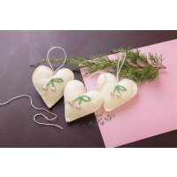 Mini Kreativ Set Herzen zum Nähen, 3er Set