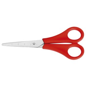 Westcott® Kinderschere rot, spitze Spitze, 1 Stück