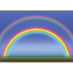 Transparentpapier Regenbogen DIN A4, 25 Blatt