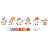 Bastelset Diamond Painting Stickers Wichtel