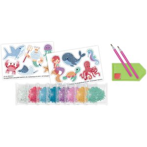 Bastelset Diamond Painting Sticker Sealife