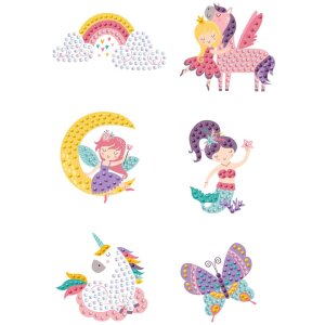 Bastelset Diamond Painting Stickers Fairy tales