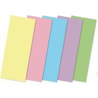 Laternenzuschnitte Transparentpapier Uni pastell, 50 x 20 cm, 25 Blatt