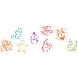 Motivstempel Weihnachten, 1 Stück