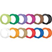 Laternenrohling rund 21 cm, aus 3D Wellpappe