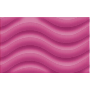 Laternenrohling rund 21 cm, aus 3D Wellpappe pink