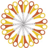 Westcott® Linkshänder Kinderschere runde Spitze, 12 Stück