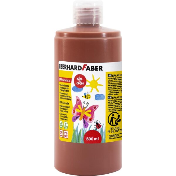 Transparentfarbe EFA Cromix, 500 ml siena
