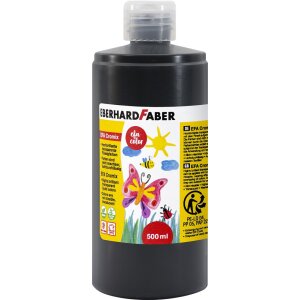Transparentfarbe EFA Cromix, 500 ml schwarz