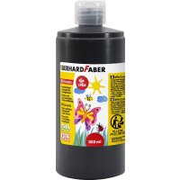 Transparentfarbe EFA Cromix, 500 ml schwarz