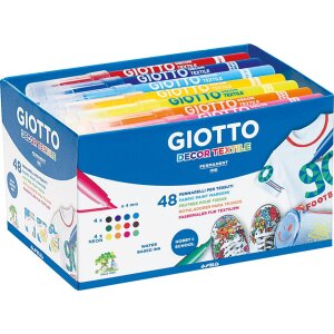 Giotto Decor Textilstifte, 48 Stück. Leider bereits...