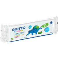 Giotto Patblume Knetmasse, 350 g Weiß