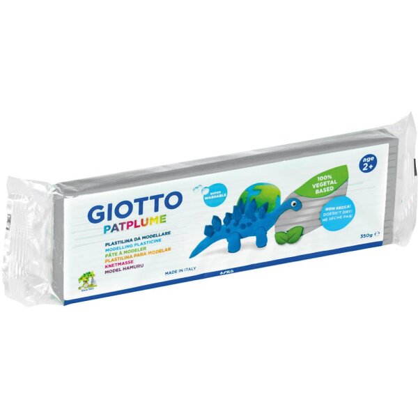 Giotto Patblume Knetmasse, 350 g Silber