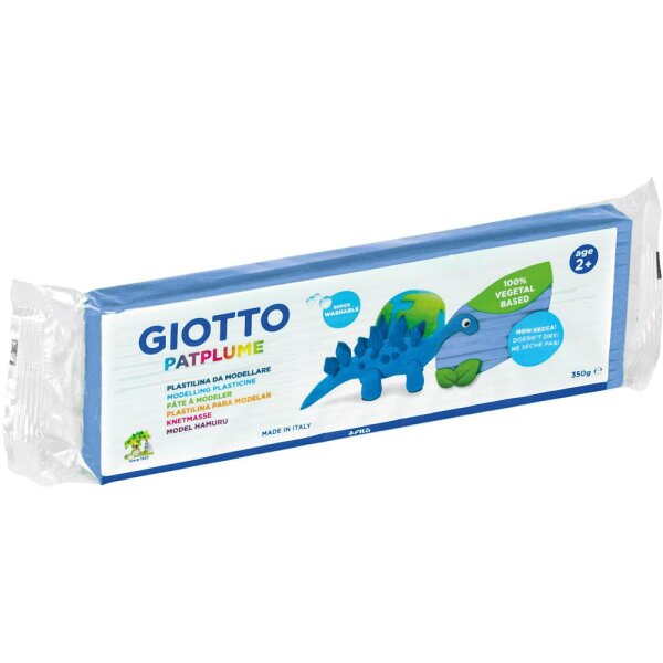 Giotto Patblume Knetmasse, 350 g Hellblau