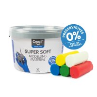 Creall Knete superweich, bunt sortiert, 1750 g. Leider bereits ausverkauft.