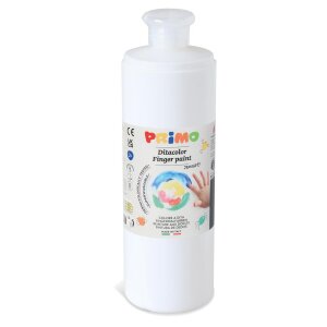 Fingermalfarbe Primo, 750 ml weiß